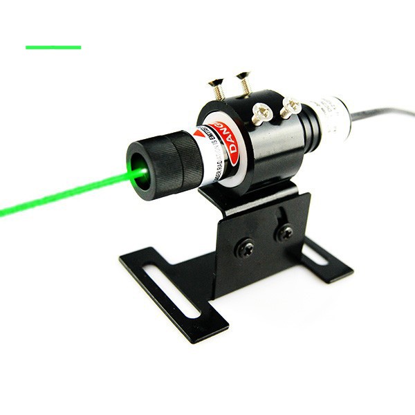 30mW 515nm forest green line laser alignment