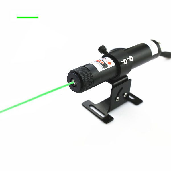 200mW high power green line laser alignment