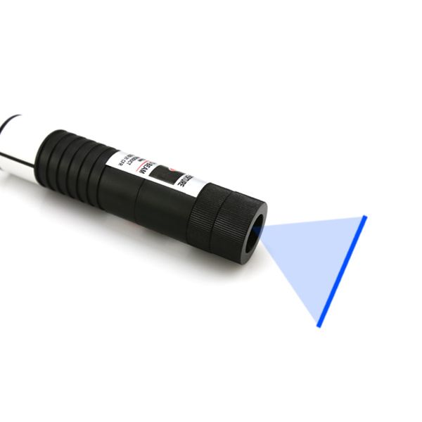 445nm separate crystal lens blue laser line generator